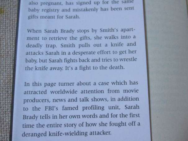 SAVING GRACE - THE TRUE STORY OF A MOTHER-TO-BE, A DERANGED ATTACKER AND AN UNBORN CHILD - SARAH B..