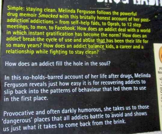 HOOKED - SECRETS AND HIGHS OF A SOBER ADDICT - MELINDA FERGUSON