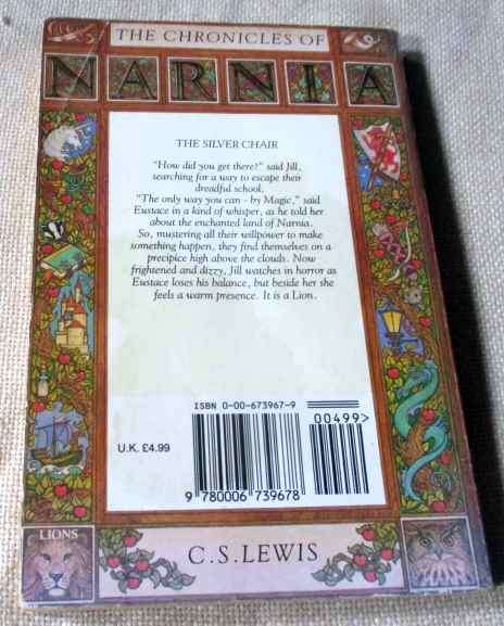 THE SILVER CHAIR  - THE CHRONICLES OF NARNIA - C.S. LEWIS