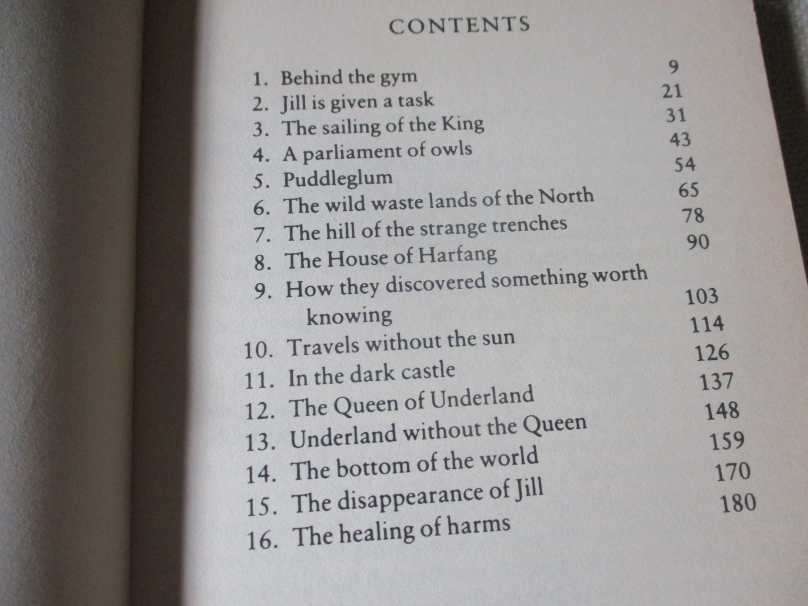 THE SILVER CHAIR  - THE CHRONICLES OF NARNIA - C.S. LEWIS