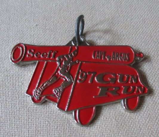 SEEF CAPE ARGUS GUN RUN 1997 - RUNNING MEDAL