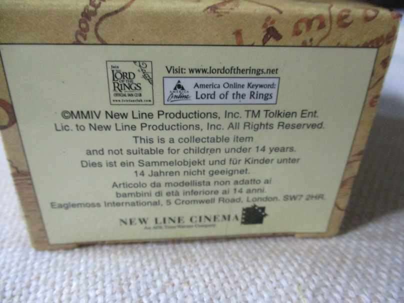 ELROND SOLDIER - LORD OF THE RINGS - FIGURINE