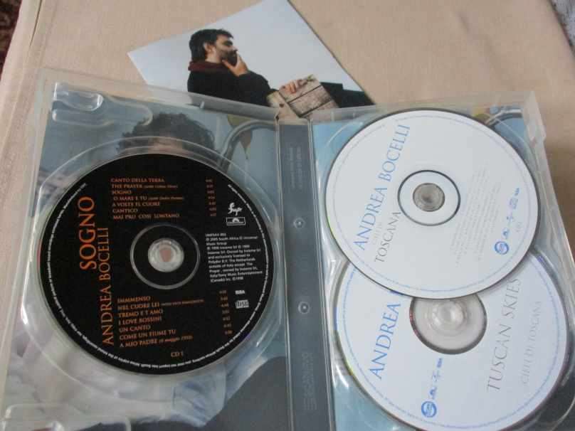 ANDREA BOCELLI - SPECIAL DE LUXE SOUND & VISION EDITION  - 2 CD`s & DVD