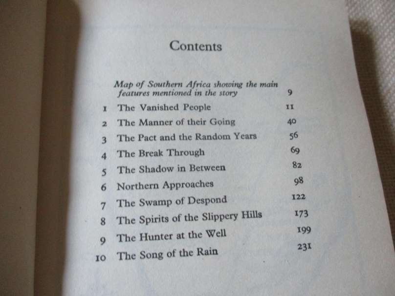 THE LOST WORLD OF THE KALAHARI - LAURENS VAN DER POST