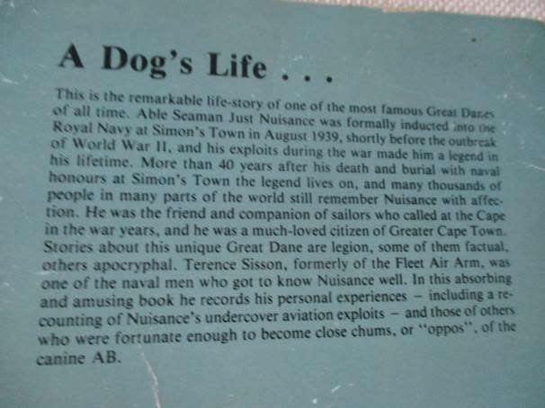 JUST NUISANCE AB - HIS FULL STORY - TERENCE SISSON