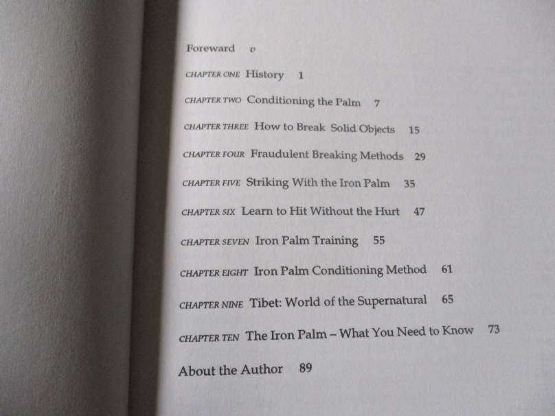 THE COMPLETE IRON PALM - BRIAN GRAY ( martial arts )