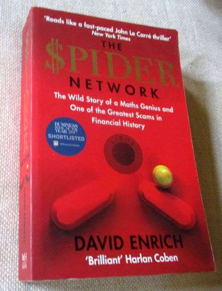 THE SPIDER NETWORK - THE WILD STORY OF A MATH GENIUS AND ONE OF THE GREATEST SCAMS .. - DAVID ENRICH