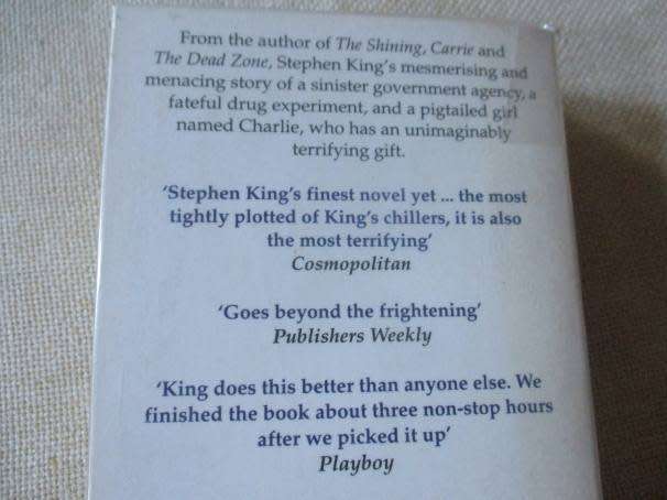 FIRESTARTER - STEPHEN KING