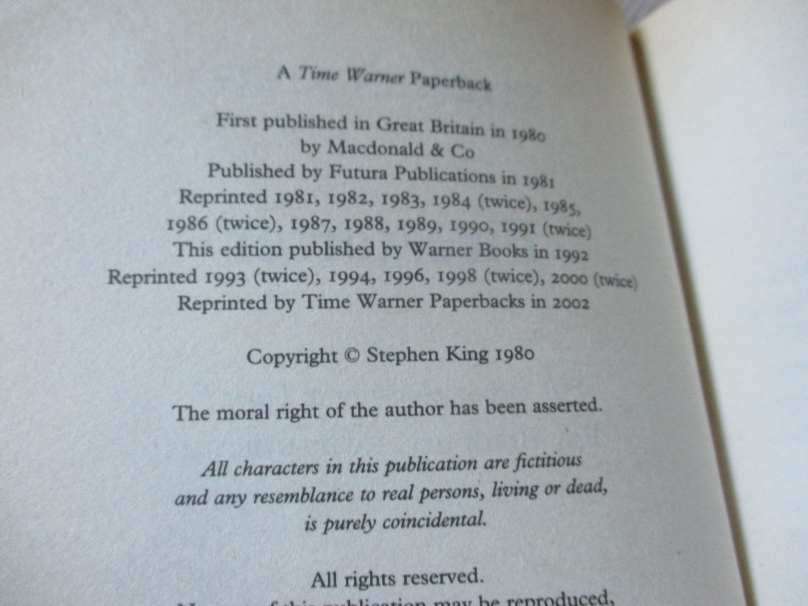 FIRESTARTER - STEPHEN KING