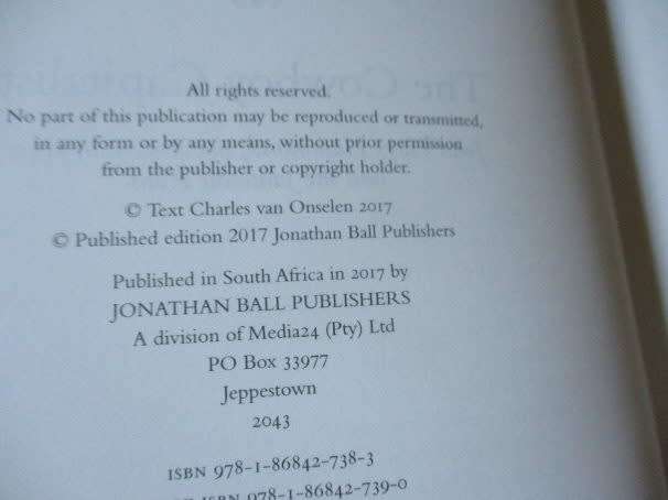 THE COWBOY CAPITALIST - JOHN HAYS HAMMOND, THE AMERICAN WEST & THE JAMESON RAID  CHARLES VAN ONSELEN