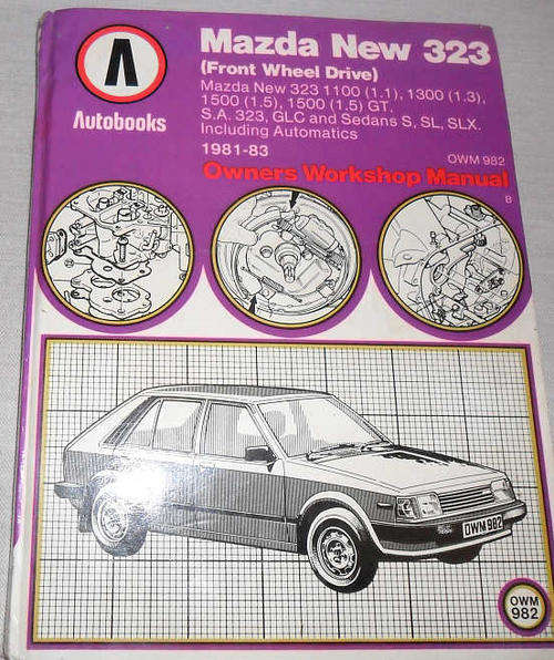 MAZDA 323 WORKSHOP MANUAL