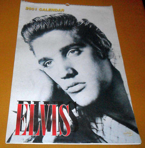 ELVIS CALENDER 2001
