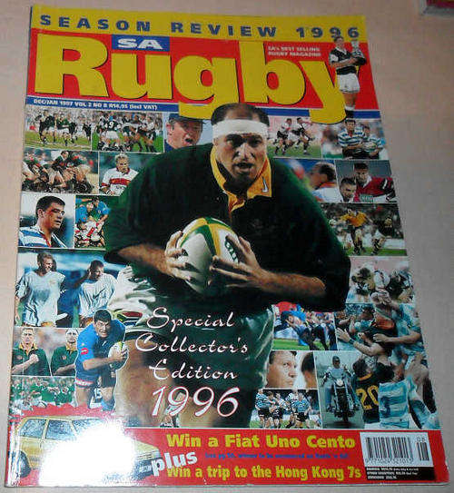 S.A. RUGBY MAGAZINE DEC/JAN 1997 SPECIAL COLLECTORS EDITION