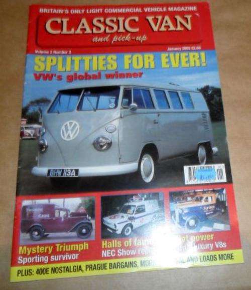 CLASSIC VAN AND PICK-UP JAN 2003