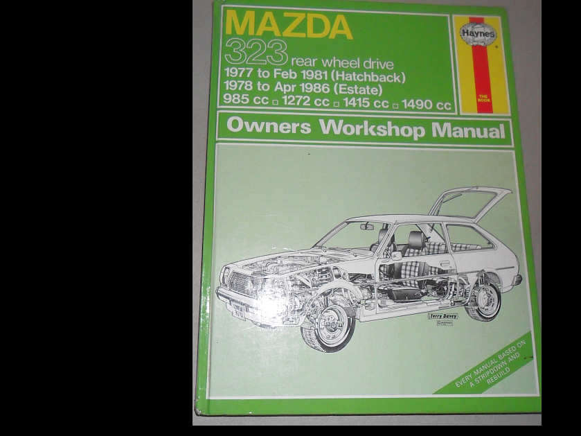 MAZDA 323  WORKSHOP MANUAL
