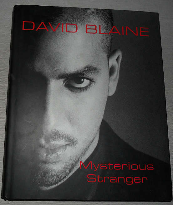 MYSTERIOUS STRANGER - A BOOK OF MAGIC - DAVID BLAINE