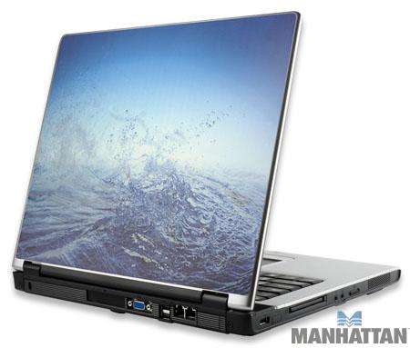 ***3-D Notebook Computer Skin Simple to apply****Various designs to choose from***