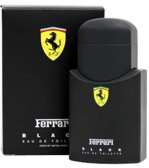 awesome 'FERRARI BLACK" eau de toilette perfume ..the classy fragrance for the perfect gentlemen ...