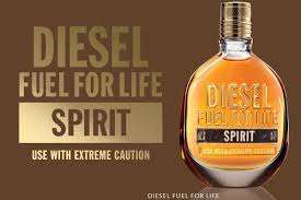 DIESEL SPIRIT " eau de toilette perfume 125 ML..the classy fragrance
