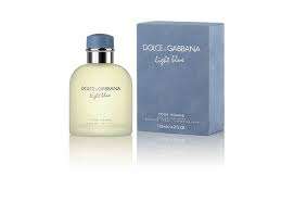 DOLCE AND GABBANA LIGHT BLUE  eau de toilette perfume(100ml) ..the classy fragrance