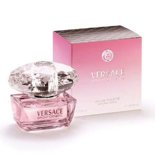 VERSACE bright crystal" eau de toilette perfume(90ml) ..the classy fragrance