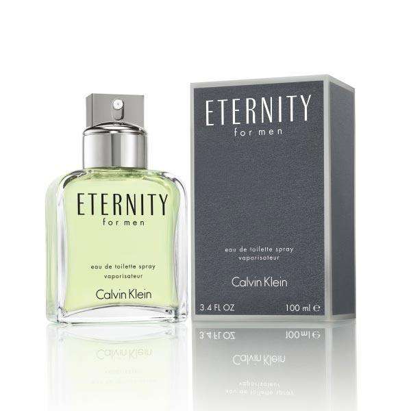 CALVIN KLEIN ETERNITY " eau de toilette perfume 100 ML..the classy fragrance
