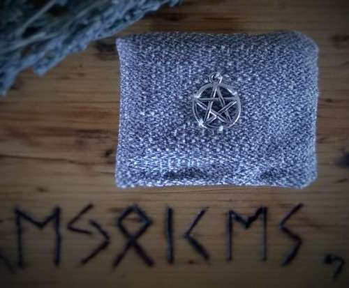 Psychic Pillow Dream Pillow Organic Herbs for Prophetic Dream Recollection Scrying Intuition Pentagr