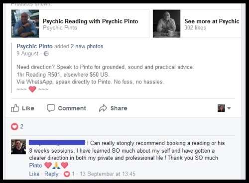 1 Question Reading For Sound & Practical Guidance with Psychic Pinto - Live via WhatsApp