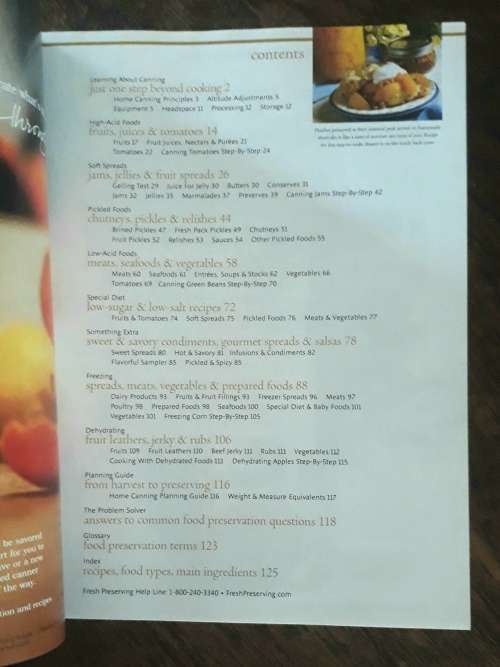 Food Preserving Book with Recipes by Ball  BUY ONE BOOK FOR R99