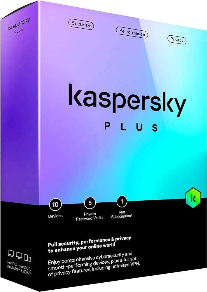 Kaspersky Internet Security now Standard - 4 Devices