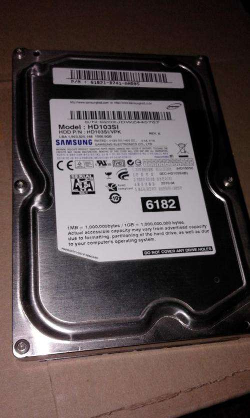 Samsung 1TB 3.5" Hard drive