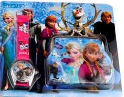frozen purse and watch set