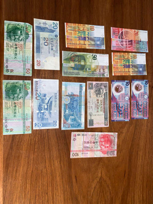 Old international notes