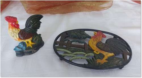 Cast Iron Door Stop & Pot Stand