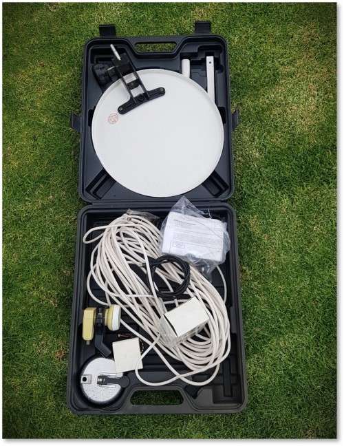 Camping Satellite Dish