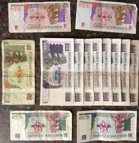 Set of Zimbabwean Bank Notes (13 Notes)