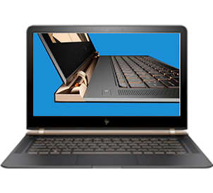 2016 HP Spectre 13 512GB SSD Ash Silver i7-6500U v038tu | 2.5 GHz, up to 3.1 GHz, 4 MB cache 2 cores