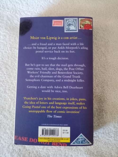 Going Postal - Terry Pratchett