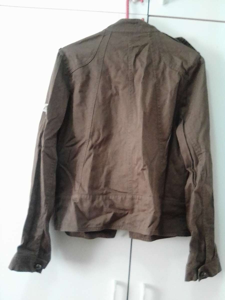 Brown military identity jacket size 40 small make