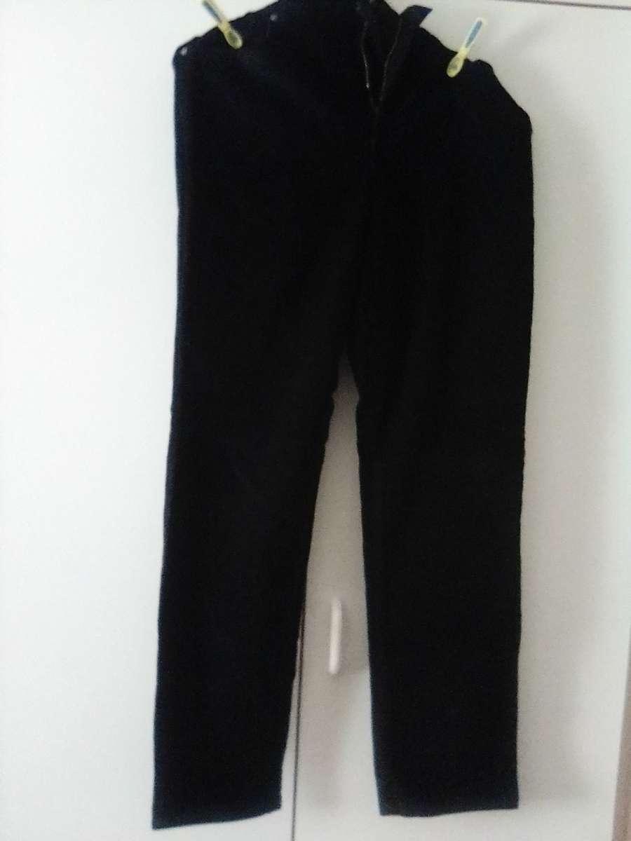 Women`s corduroy black jeans size 12