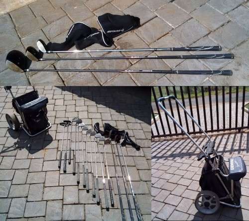 Golf Clubs with trolly
