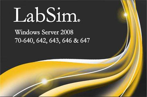 Windows Server 2008 Training Software (70-640, 642, 643, 646 and 647)