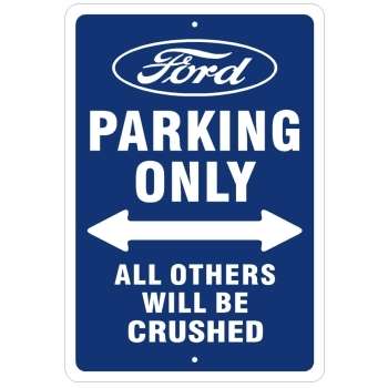 Ford Parking Sign