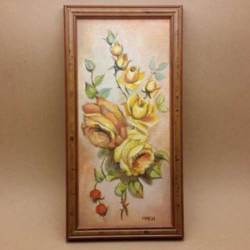 Floral Oil Painting - Matsi