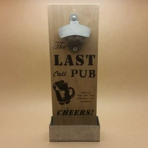 Wall-Mountable Bottle Opener