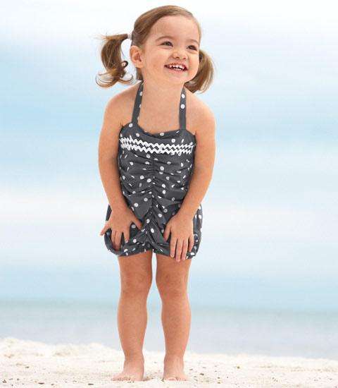GIRLS COTTON PLAYSUIT  ---  (Dotted / Plain / Checked / Striped)
