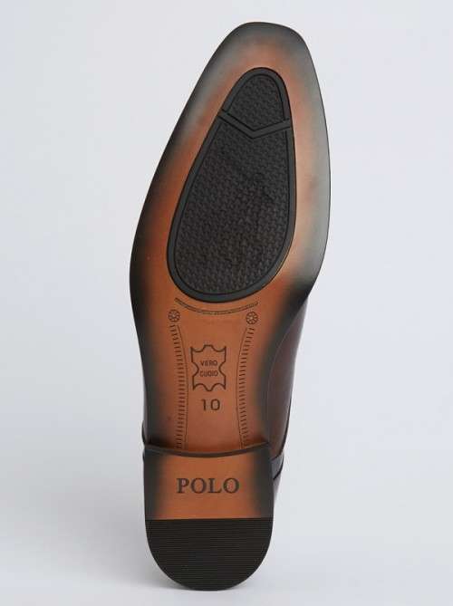 Christmas R1 Clearance start (Polo, Pringle etc) 100% Polo - Lace-Up Mid Brown - size 11