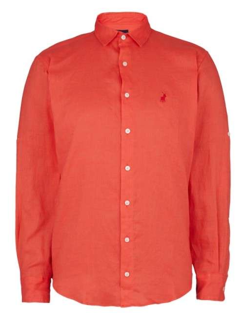 Christmas Clearance (Polo, Pringle etc)  Polo Orange long sleeve - medium
