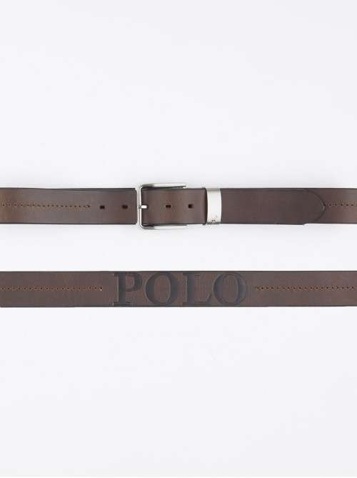 Christmas R1 Clearance start (Polo, Pringle etc) Polo brown leather belt - small