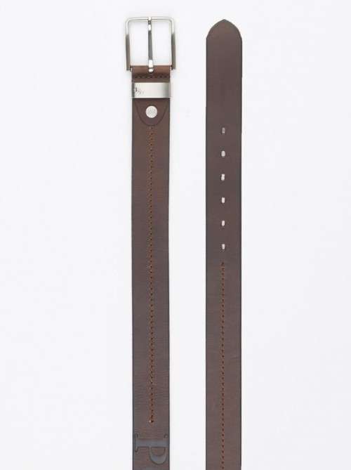 Christmas R1 Clearance start (Polo, Pringle etc) Polo brown leather belt - small
